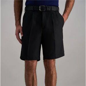 Haggar Black Cool 18 Pro Short - 38